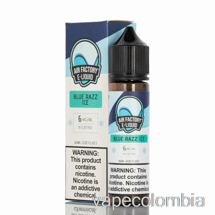 Vape Desechable Frost - Iced Blue Razz - Air Factory - 60ml 0mg